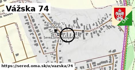 Vážska 74, Sereď