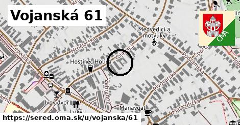 Vojanská 61, Sereď