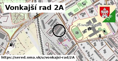 Vonkajší rad 2A, Sereď