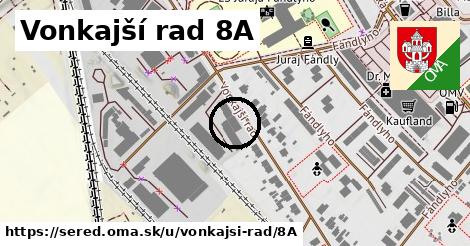 Vonkajší rad 8A, Sereď