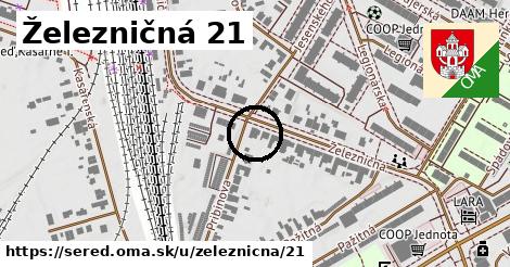 Železničná 21, Sereď