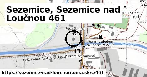 Sezemice, Sezemice nad Loučnou <span class="supisne">461</span>
