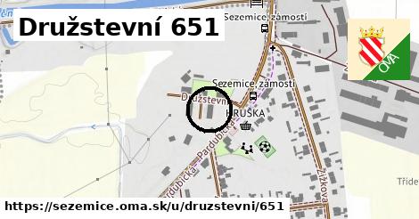 Družstevní 651, Sezemice