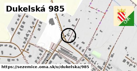 Dukelská 985, Sezemice