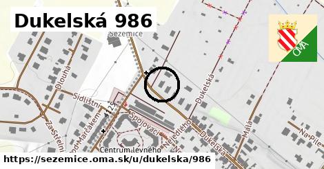 Dukelská 986, Sezemice