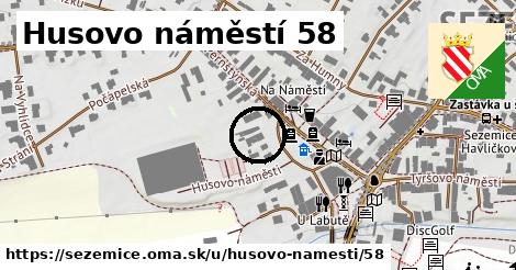 Husovo náměstí 58, Sezemice