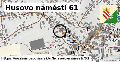 Husovo náměstí 61, Sezemice