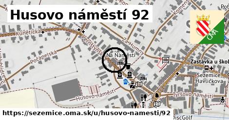 Husovo náměstí 92, Sezemice