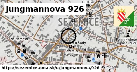 Jungmannova 926, Sezemice
