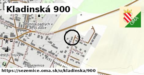Kladinská 900, Sezemice