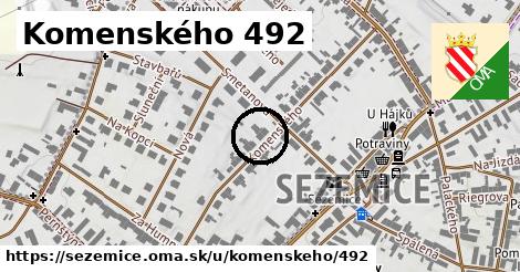 Komenského 492, Sezemice