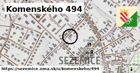 Komenského 494, Sezemice