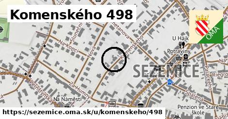Komenského 498, Sezemice