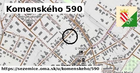 Komenského 590, Sezemice