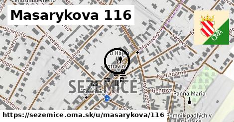 Masarykova 116, Sezemice