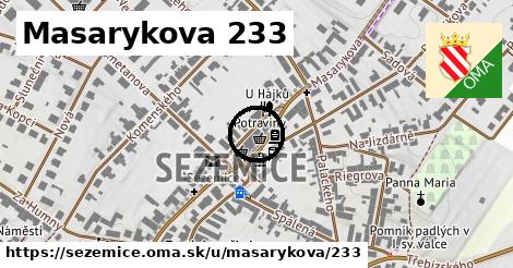 Masarykova 233, Sezemice