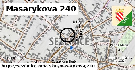 Masarykova 240, Sezemice