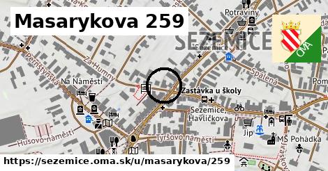 Masarykova 259, Sezemice