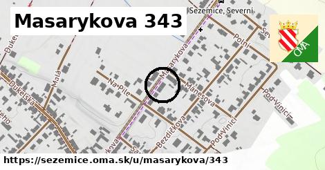 Masarykova 343, Sezemice