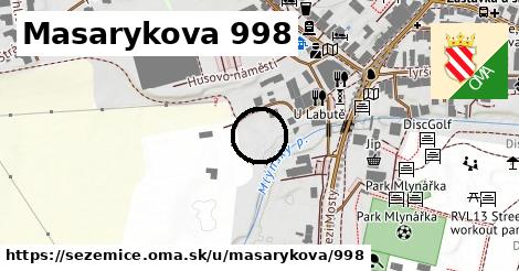 Masarykova 998, Sezemice