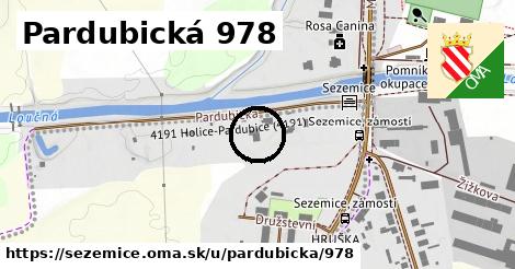 Pardubická 978, Sezemice