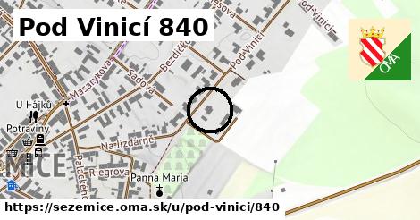 Pod Vinicí 840, Sezemice