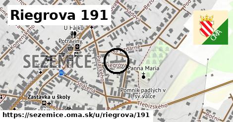 Riegrova 191, Sezemice