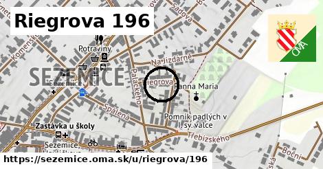 Riegrova 196, Sezemice