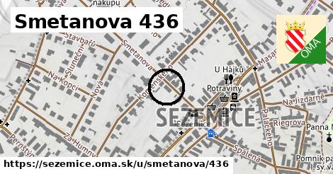 Smetanova 436, Sezemice