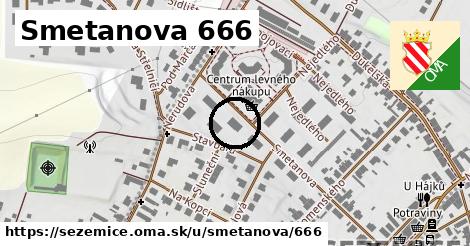 Smetanova 666, Sezemice