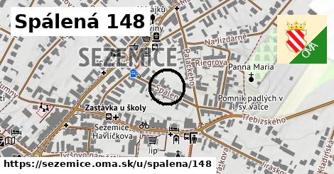 Spálená 148, Sezemice