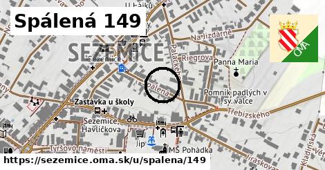 Spálená 149, Sezemice