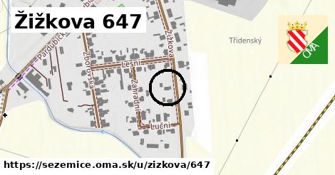 Žižkova 647, Sezemice