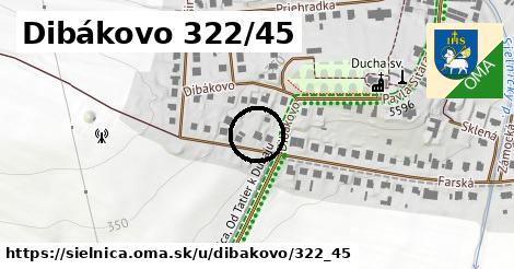Dibákovo 322/45, Sielnica