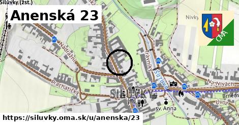 Anenská 23, Silůvky