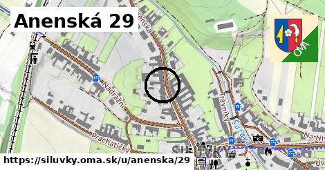 Anenská 29, Silůvky