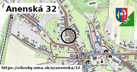 Anenská 32, Silůvky