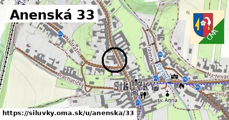 Anenská 33, Silůvky