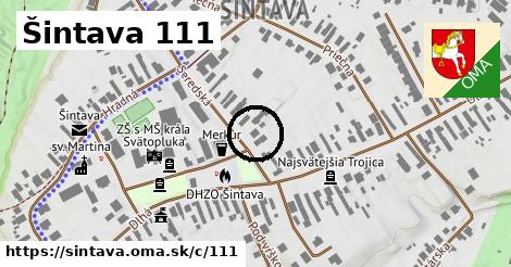Šintava <span class="supisne">111</span>