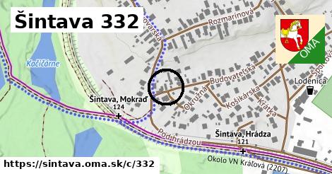 Šintava <span class="supisne">332</span>
