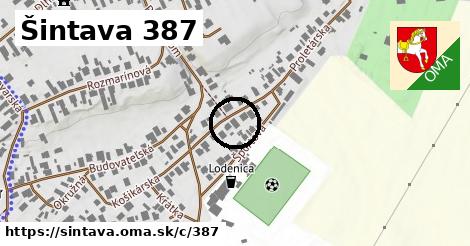 Šintava <span class="supisne">387</span>