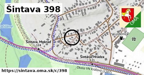 Šintava <span class="supisne">398</span>