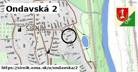 Ondavská 2, Sirník