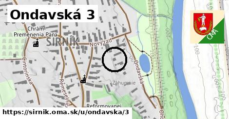 Ondavská 3, Sirník