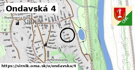 Ondavská 4, Sirník