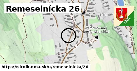 Remeselnícka 26, Sirník