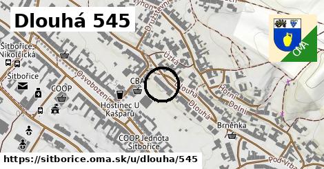 Dlouhá 545, Šitbořice