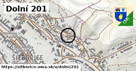 Dolní 201, Šitbořice