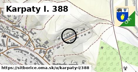 Karpaty I. 388, Šitbořice