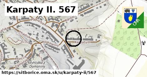 Karpaty II. 567, Šitbořice